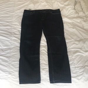 Men’s dark Levi’s 511’s